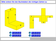 Aufgabenbild Räumlich kognitive Leistungen Raumkörper